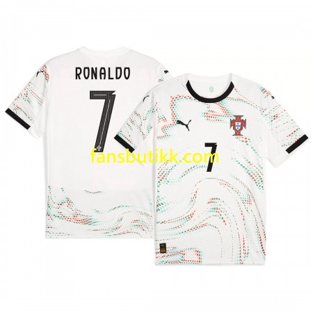 Fotballdrakt Portugal RONALDO 7 Bortetrøye 2025 Kortermet